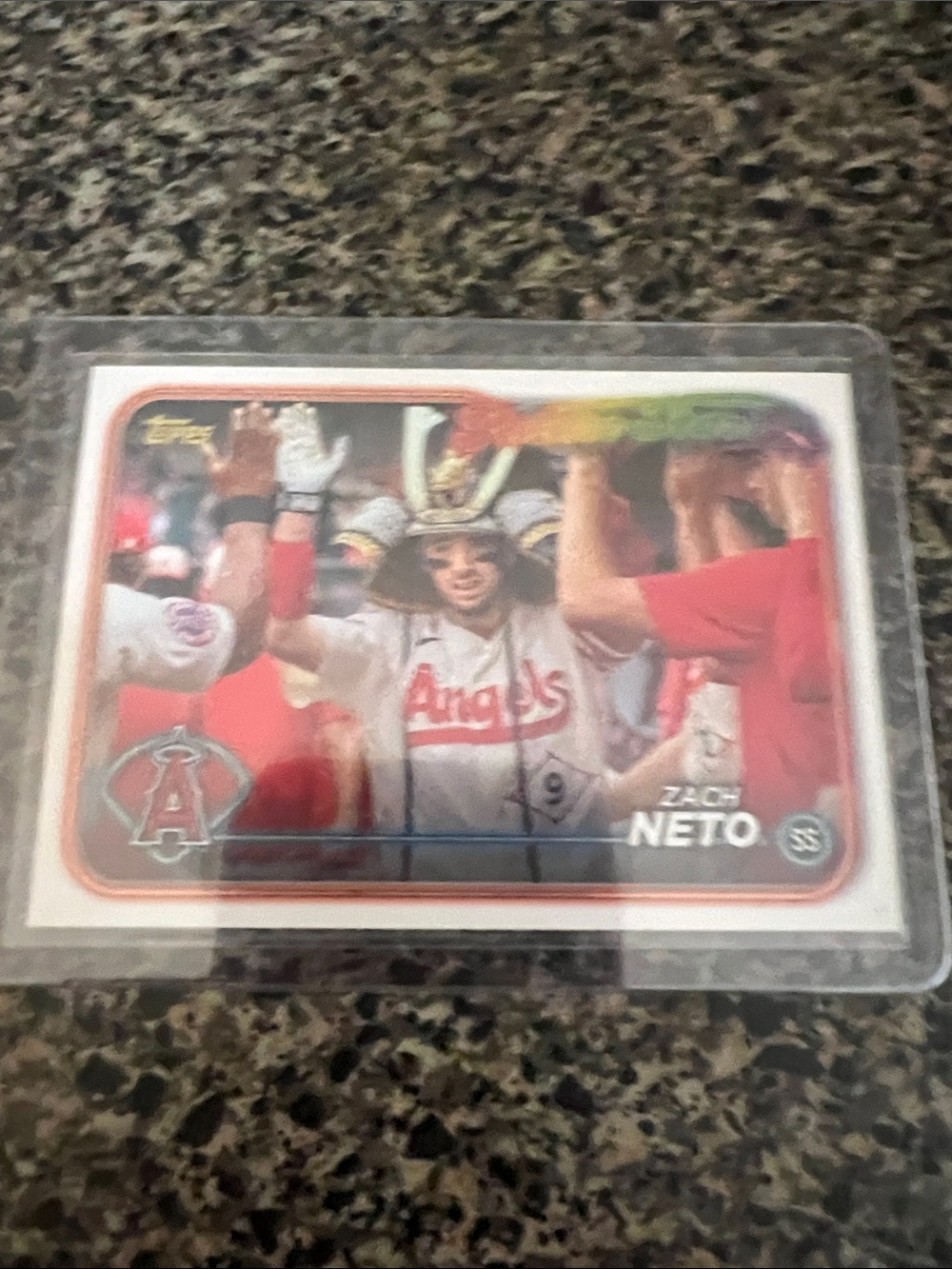 2024 Topps SSP Zach Neto golden mirror